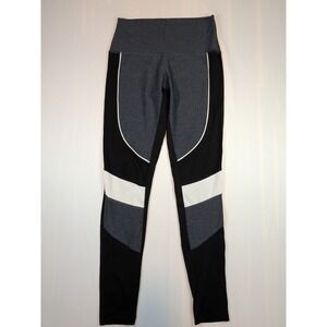 PINK Victoria's Secret Ultimate High Waist Colorblock Leggings Grey Black Small